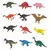 Baterija s projektorjem Dinosavri – Darilni set s figuricami