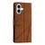 Rjava Flip Line torbica (iPhone 16)