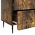 Noćni ormar s ladicama Dimljeni hrast 62 x 34,5 x 49,5 cm