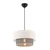 Opviq Luster Echo, 30x30cm, Belo-crni
