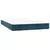 Greatstore Box spring postelja z vzmetnico temno modra 120x200 cm žamet