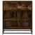 Komoda boja hrasta 68x35x76 cm konstruirano drvo