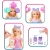Barbie Dream Besties frizerka Malibu punčka – Mattel