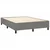 Krevet box spring s madracem LED tamnosivi 140x200 cm tkanina