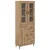 Highboard 2 pcs Umjetnički hrast 69,5 x 34 x 180 cm
