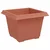 Saksije za biljke 24 pcs Crvena cigla 23 x 23 x 17,5 cm