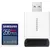 Samsung SD Card 256GB, PRO Ultimate, SDXC, UHS-I U3 V30 w/USB Card MB-SY256SB/WW