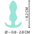 You2Toys Cuties Analna kupa, 8.2 cm, Zeleni