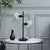 Opviq Stona lampa Benek-15-14555, 36x18x58 cm, IP20, Crna-zelena