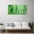 tulup.si Slika na steklu Grass nature rastlin kapljice 100x50 cm 2 obešalnika
