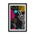 Plakat s paspartujem moderni Memphis vzorec - 30x45 silver