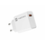 NATEC RIBERA USB Tip-A kućni punjač, QC3.0, 3A, 18W, Beli (NUC-2057)