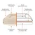 EXPLORER DOG Orthopedic Cloud S 80x60 Vanilla Beige