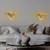 Opviq Pacali 13503 L Zidna lampa, Zlatna