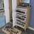 Hanah Home ormar za predsoblje EA137 2871, 120 cm, orah / beli