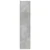 Regal za knjige boja betona 60x24x109 cm konstruirano drvo