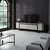 Hanah Home TV Komoda Yildiz, 180x50x30 cm, Sivo-Crna