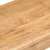 vidaXL Klop 110x38x46 cm trden akacijev les