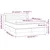 Vidaxl Box spring postelja z vzmetnico modra 140x190 cm blago