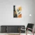 Canvas Slika na platu Zlatna zora, 80x120cm, Sa ramom, Beli