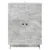 Kreveta Betonska siva 66 x 34,5 x 90 cm Konstruirano drvo