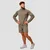 GymBeam Pulse 1/2 Zip Running Sweatshirt Vetiver