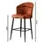 Hanah Home Set 4 barske stolice Rubi Crni
