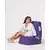 Atelier del Sofa Lazy bag Ljubičasti