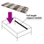 VIDAXL Letveno dno za posteljo 42 letvic 7 con 70x200 cm