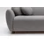 ATELIER DEL SOFA Ugaona garnitura Eddy Corner (L3 CHL) Light Grey