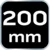 shumee Ravne klešče z dolgim nosom 40% FS 200 mm