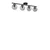 Conceptum Hypnose Luster Can, 15 cm 75 cm, E27 , Crni