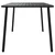 Vidaxl Vrtna miza antracitna 165x80x71 cm jeklo