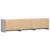 TV ormarić s LED rasvjetom Sivi Sonoma 165 x 34 x 40 cm