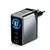 Polnilnik GaN 1x USB, 2x USB-C Quick Charge 4+ 67W, črn