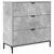 Kreveta Betonski sivi 79,5 x 33 x 82 cm Konstruirano drvo