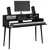 Studio radni stol Crni hrast 130 x 42,5 x 36 cm