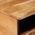 vidaXL Klubska miza Rjava 80 x 54 x 40 cm Masiven les manga