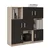 Hanah Home Komoda 119x121,8x37,6cm Hrast-Crna