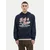 JACK & JONES Majica bež/nočno modra/rdeča