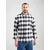 JACK & JONES Srajca JWHJOSHUA črna/bela