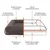 EXPLORER DOG Orthopedic Cloud S 80x60 Mocha Brown