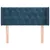 Vidaxl vidaXL Vzglavje s krilci temno modro 103x16x78/88 cm žamet