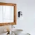 Opviq Zidna lampa E27 Socket, Crno-Bela