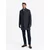 Ombre Unbuttoned mens wool blend coat - graphite