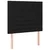vidaXL Box spring postelja z vzmetnico črn 120x200 cm blago