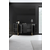 HANAH HOME Komoda Luxe Anthracite Gold