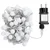 Aigostar - LED spoljni dekorativni lanac 100xLED/3,6W/230V/8 funkcija 10m IP44 topla bela