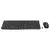 Logitech Tastatura MK370, Combo, Wireless, US, Miš, Crna