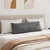 Jastučići za sofu 2 pcs Tamno siva 120 x 40 cm tkanina